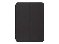 Mobilis Origine - Étui à rabat pour tablette - imitation cuir - noir - 9.7" - pour Samsung Galaxy Tab S3 042050