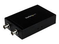 StarTech.com Convertisseur HDMI vers 3G SDI avec deux sorties SDI jusqu'à 230m - Adaptateur audio / vidéo HDMI vers SDI - Noir - Convertisseur vidéo - HDMI - 3G-SDI - noir HD2SDI