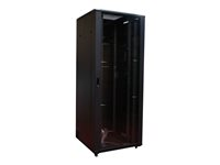 Uniformatic - Armoire de rack (vertical) - armoire - montable sur sol - RAL 9005, noir anthracite - 42U - 19" 27498