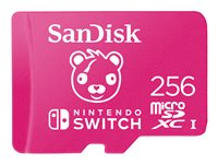 SanDisk Nintendo Switch - Fortnite Edition carte mémoire flash - 256 Go - UHS-I U3 - microSDXC UHS-I SDSQXAO-256G-GN6ZG