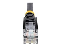 StarTech.com Câble réseau Cat5e UTP sans crochet de 5 m - Cordon Ethernet RJ45 anti-accroc - Câble patch - M/M - Noir - Cordon de raccordement - RJ-45 (M) pour RJ-45 (M) - 5 m - UTP - CAT 5e - sans crochet - noir 45PAT5MBK