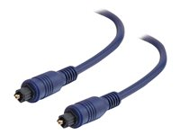 C2G Velocity - Câble audio numérique (optique) - TOSLINK mâle pour TOSLINK mâle - 5 m - fibre optique 80326