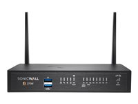 SonicWall TZ370W - Essential Edition - dispositif de sécurité - avec 1 an de service TotalSecure - 1GbE - Wi-Fi 5 - 2.4 GHz, 5 GHz - bureau 02-SSC-6828