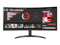 LG UltraWide 34WR50QC-B - écran LED - incurvé - 34" - HDR 34WR50QC-B