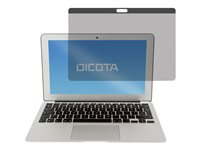 DICOTA Secret - Filtre de confidentialité pour ordinateur portable - à double sens - amovible - magnétique - 11" - noir - pour Apple MacBook Air (11.6 ") D31587