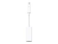 Apple Thunderbolt to Gigabit Ethernet Adapter - Adaptateur réseau - Thunderbolt - Gigabit Ethernet - pour iMac; Mac mini; MacBook Air; MacBook Pro MD463ZM/A