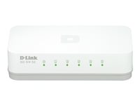 Dlinkgo 5-Port Fast Ethernet Easy Desktop Switch GO-SW-5E - Commutateur - 5 x 10/100 - Ordinateur de bureau GO-SW-5E