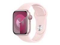 Apple - Bracelet pour montre intelligente - 41 mm - taille P/M - Rose clair MT2Y3ZM/A