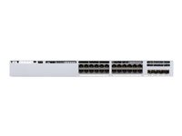Cisco Catalyst 9300L - Network Advantage - commutateur - C3 - Géré - 24 x 10/100/1000 (UPOE) + 4 x SFP+ 10 Go (liaison montante) - Montable sur rack - UPOE (880 W) C9300L-24UXG-4X-A