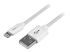 USBLT2MW - StarTech.com Câble Apple® Lightning vers USB pour iPhone, iPod, iPad 2 m Blanc - Gros plan
