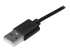 USB2AC1M - StarTech.com Câble USB 2.0 USB-A vers USB-C de 1 m - Gros plan