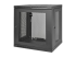SRW12U - Eaton Tripp Lite Series 12U Wall Mount Rack Enclosure Server Cabinet w/ Door & Side Panels - Angle droit