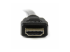 HDMIDVIMM6 - StarTech.com Câble HDMI vers DVI de 1,8 m, câble d'affichage DVI-D vers HDMI (1920 x 1200p), noir, adaptateur de câble HDMI mâle vers DVI-D mâle 19 broches, câble de moniteur numérique, M/M, lien unique - Gros plan