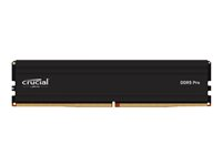 Crucial - DDR5 - module - 48 Go - DIMM 288 broches - 5600 MHz / PC5-44800 - CL46 - 1.1 V - mémoire sans tampon - on-die ECC - noir CP48G56C46U5T
