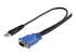 SVECONUS10 - StarTech.com Câble pour Switch KVM VGA avec USB 2 en 1 - Angle droit
