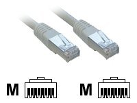 MCL - Cordon de raccordement - RJ-45 (M) pour RJ-45 (M) - 50 cm - CAT 6 - blanc FCC6BM-0.5M/W