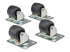 SRCASTER - Eaton Tripp Lite Series SmartRack Rolling Caster Kit, 4 pack - Angle droit
