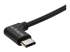 USB2CC1MR - StarTech.com Câble USB-C coudé à angle droit de 1 m - Gros plan