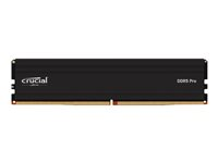 Crucial - DDR5 - module - 32 Go - DIMM 288 broches - 5600 MHz / PC5-44800 - CL46 - 1.1 V - mémoire sans tampon - on-die ECC - noir CP32G56C46U5T