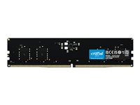 Crucial - DDR5 - module - 8 Go - DIMM 288 broches - 5200 MHz / PC5-41600 - CL42 - 1.1 V - mémoire sans tampon - on-die ECC - noir CT8G52C42U5