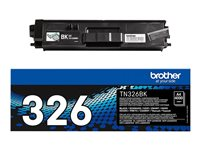 Brother TN326BK - Noir - original - cartouche de toner - pour Brother DCP-L8400, DCP-L8450, HL-L8250, HL-L8350, MFC-L8650, MFC-L8850 TN326BK